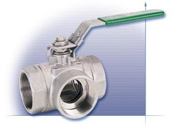 Inline Industries Diverter Ball Valve, 502S-SE